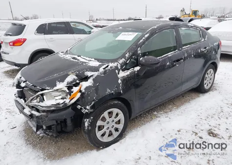 2013 Kia Rio Lx z USA, uszkodzony, nr VIN KNADM4A33D6198837